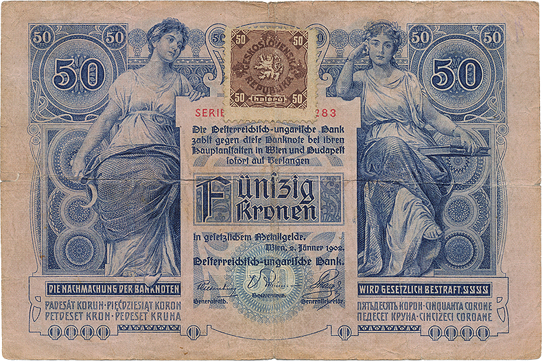 50 крон 1902 года (аверс)