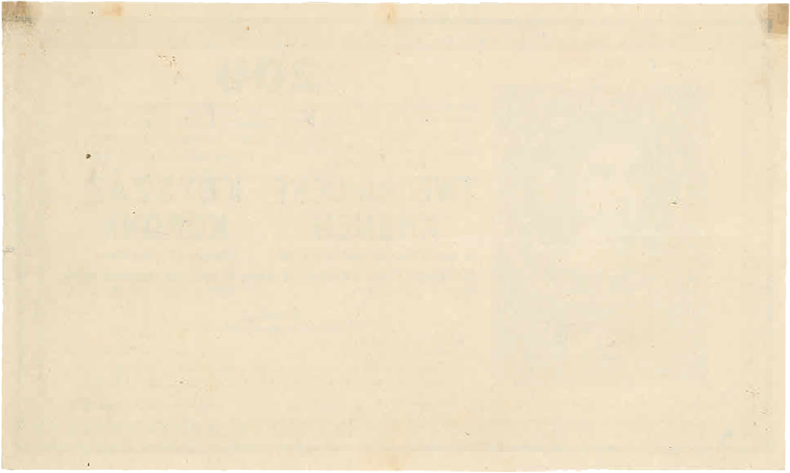 200 крон 1918 года шестой вариант (реверс)